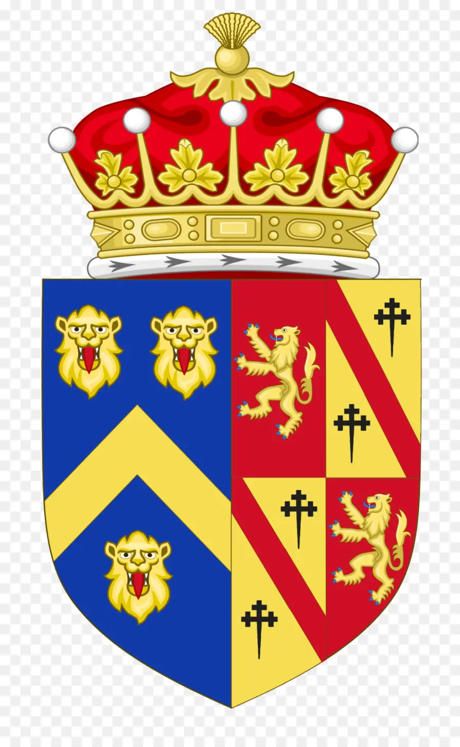 Escudo De Armas，Conde De Grantham PNG