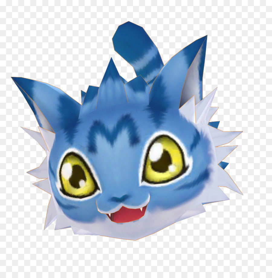 Gato Azul，Lindo PNG