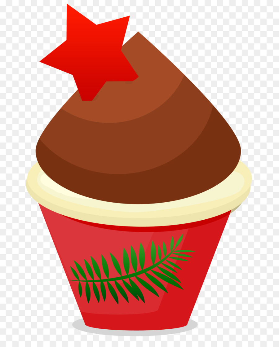 Cupcake，Pastel De Navidad PNG