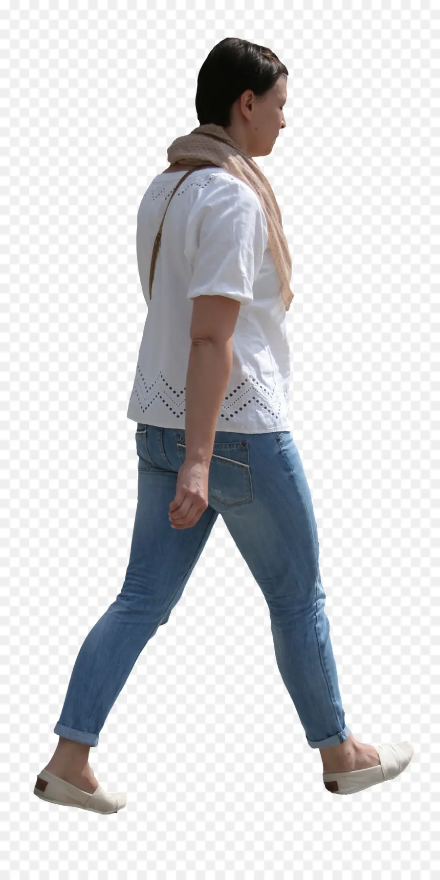 Caminar，Mujer PNG