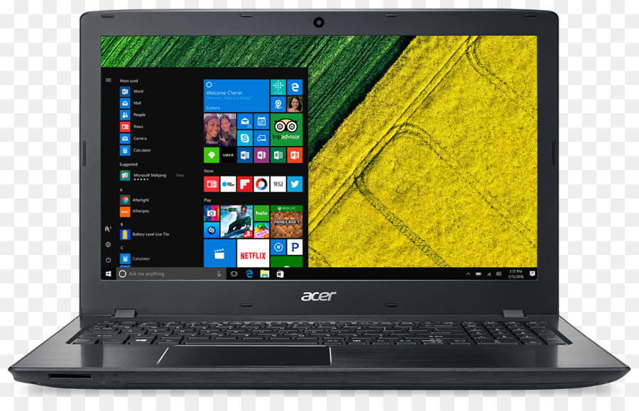 Computadora Portátil，Acer Aspire PNG