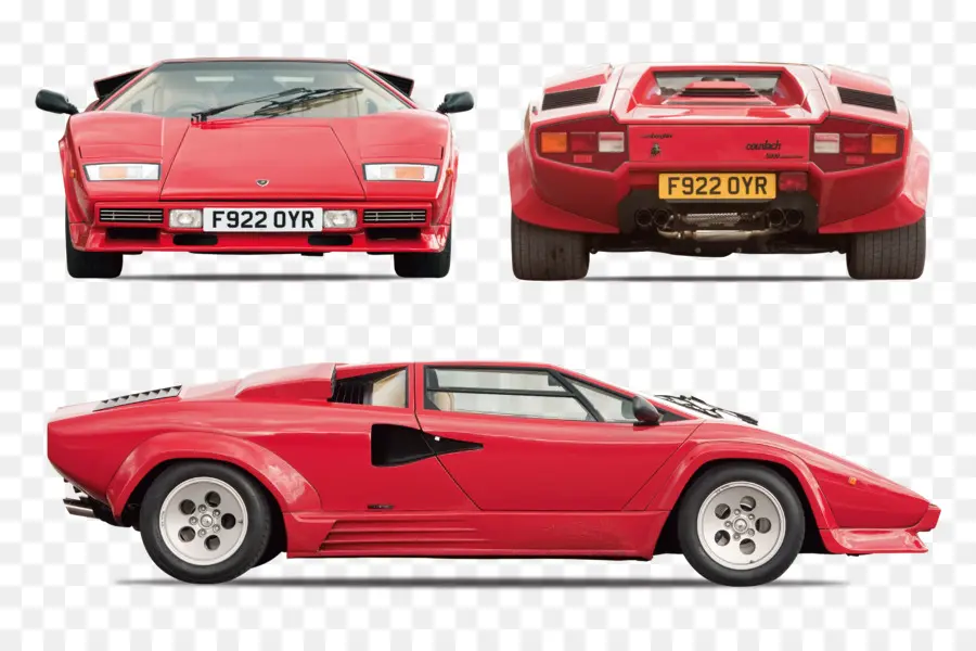 Lamborghini Countach，Auto PNG