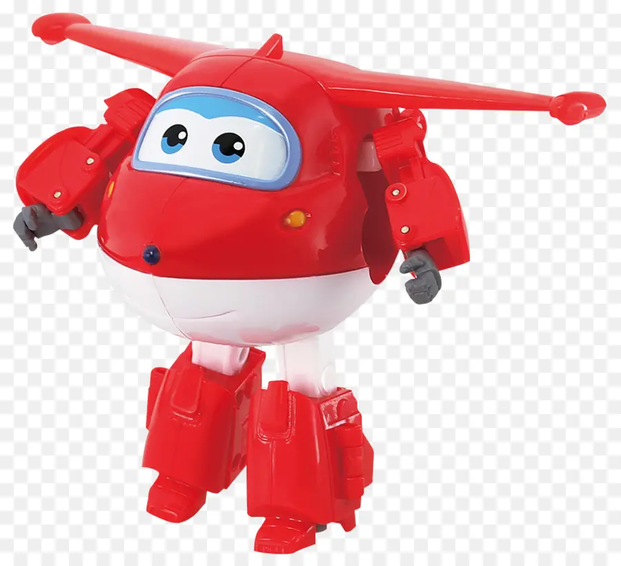 Robot Avión Rojo，Robot PNG