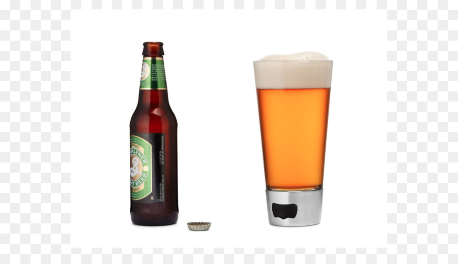 Botella De Cerveza Y Vaso，Alcohol PNG