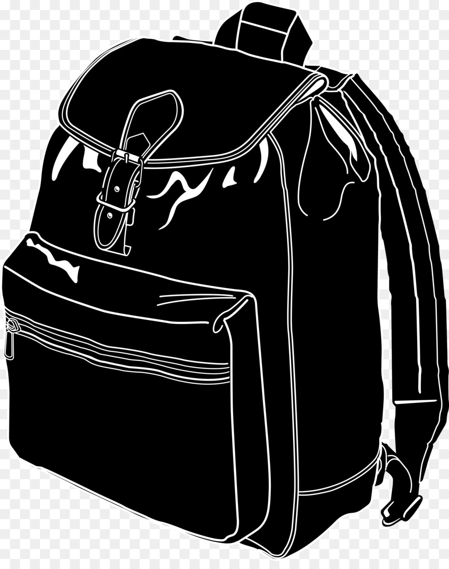 Mochila Negra，Correas PNG