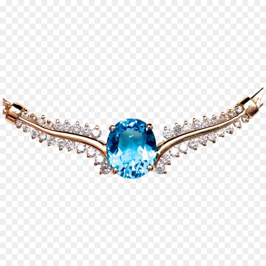 Gema Azul，Pulsera PNG