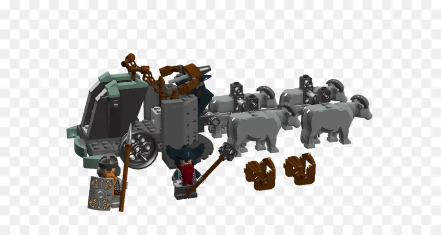 Lego El Hobbit，Enano PNG