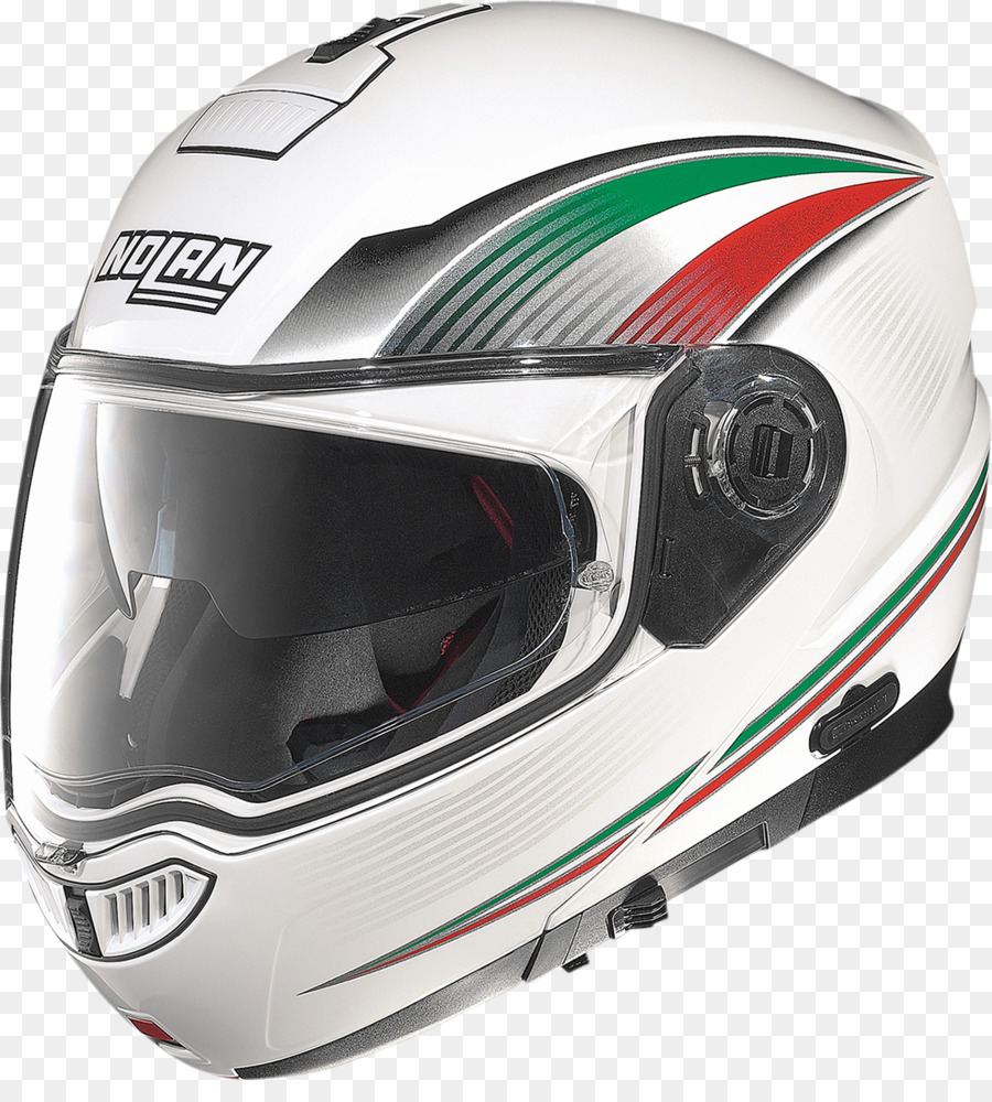 Casco De Moto，Blanco PNG