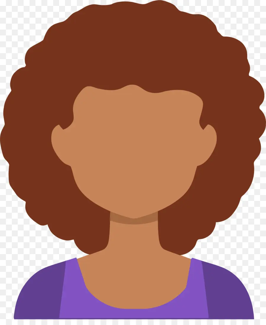 Avatar Con Pelo Rizado，Perfil PNG