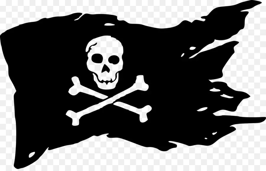 Bandera Pirata，Piratería PNG