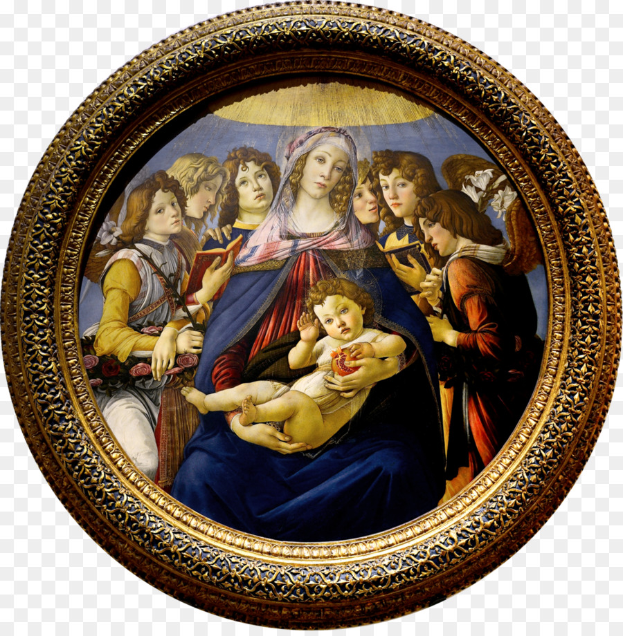 De Los Uffizi，Virgen De La Granada PNG