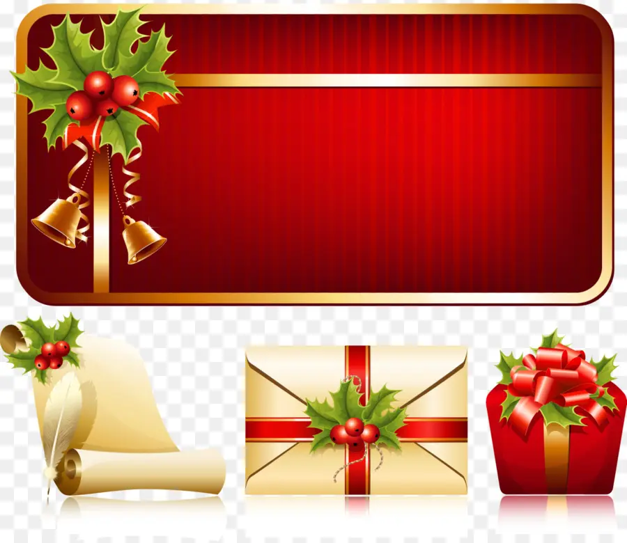 Decoraciones Navideñas，Acebo PNG