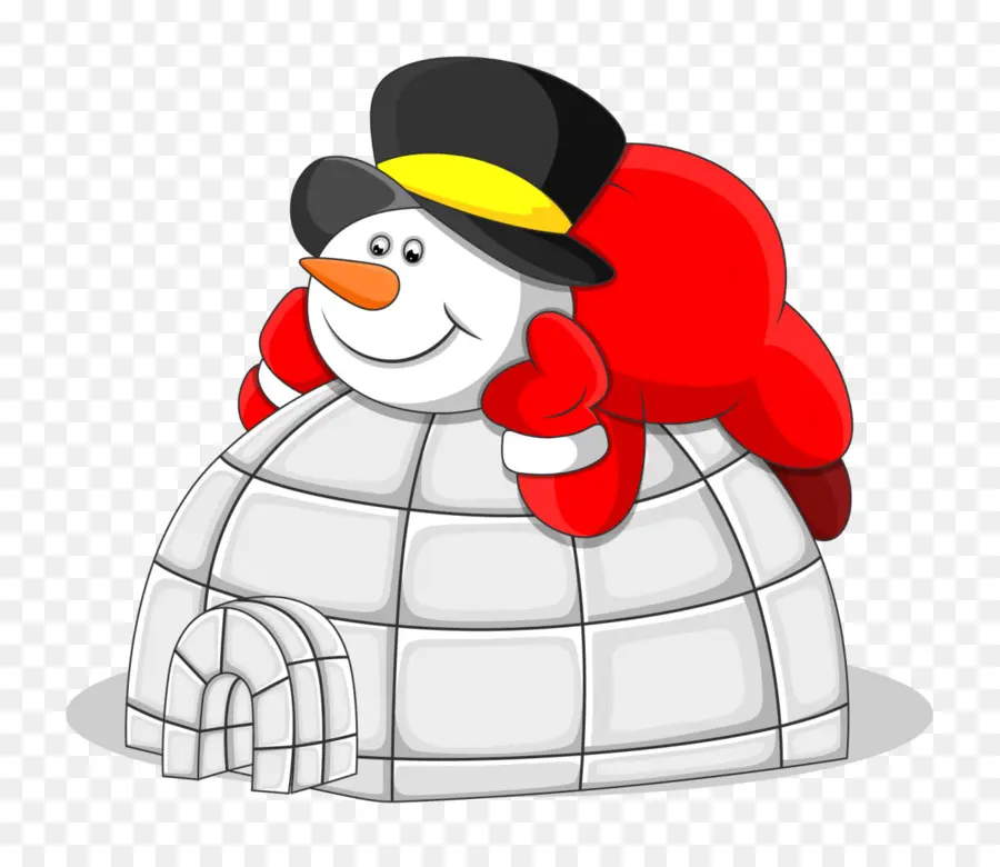 Muñeco De Nieve，Iglú PNG