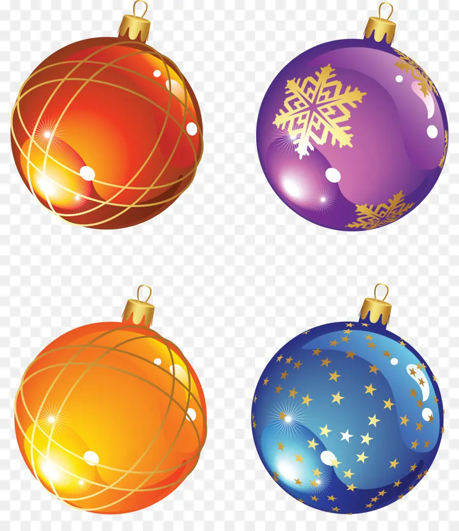 Adornos Navideños Dorados，Navidad PNG