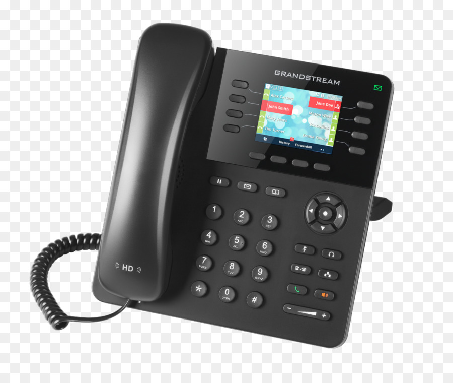 Teléfono Voip，Grandstream Networks PNG