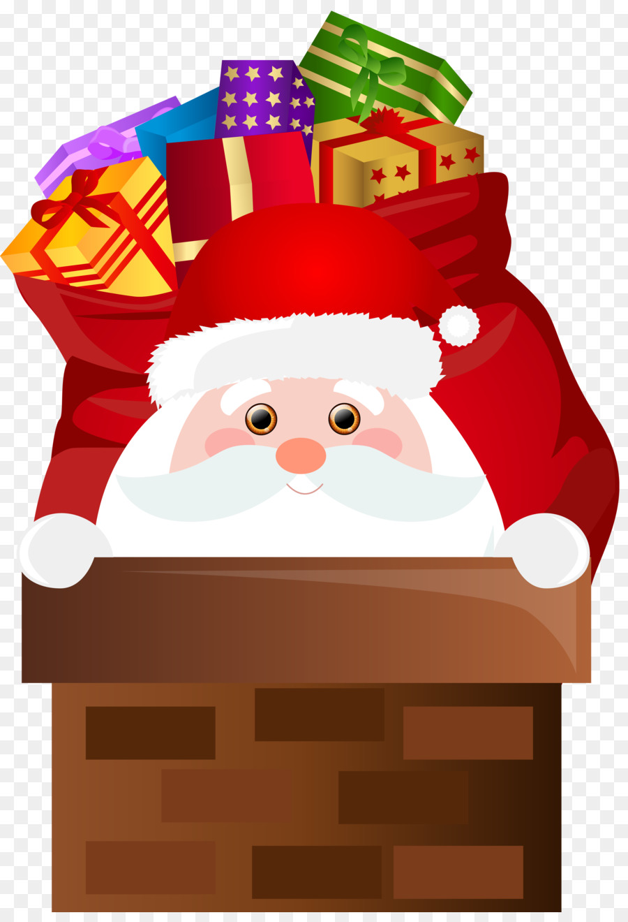 Santa Claus，Rudolph PNG