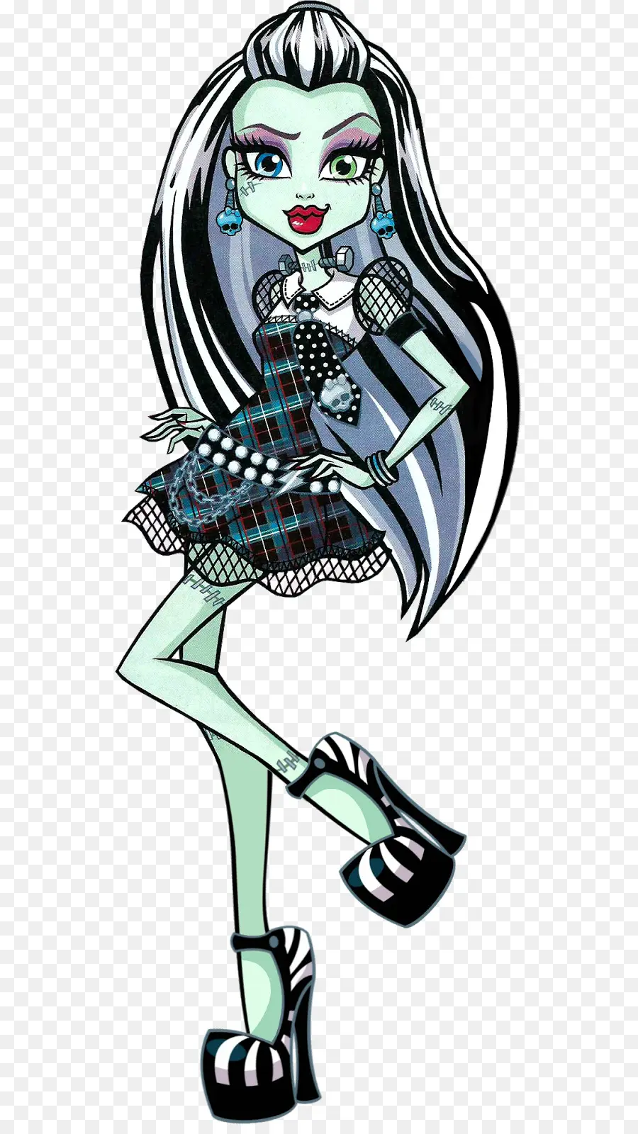 Frankie Stein，Monster High PNG