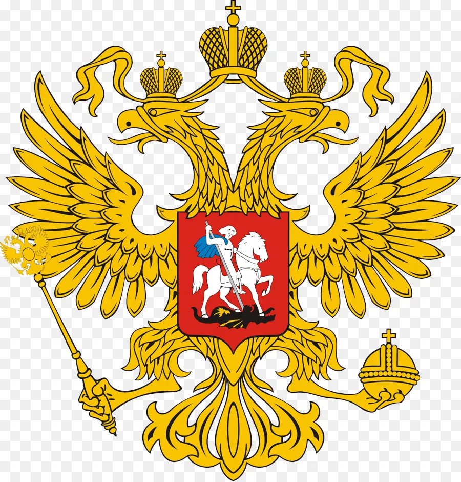 Rusia，Escudo De Armas De Rusia PNG