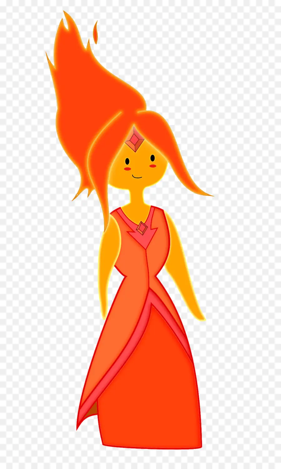 Princesa Llama，Fuego PNG