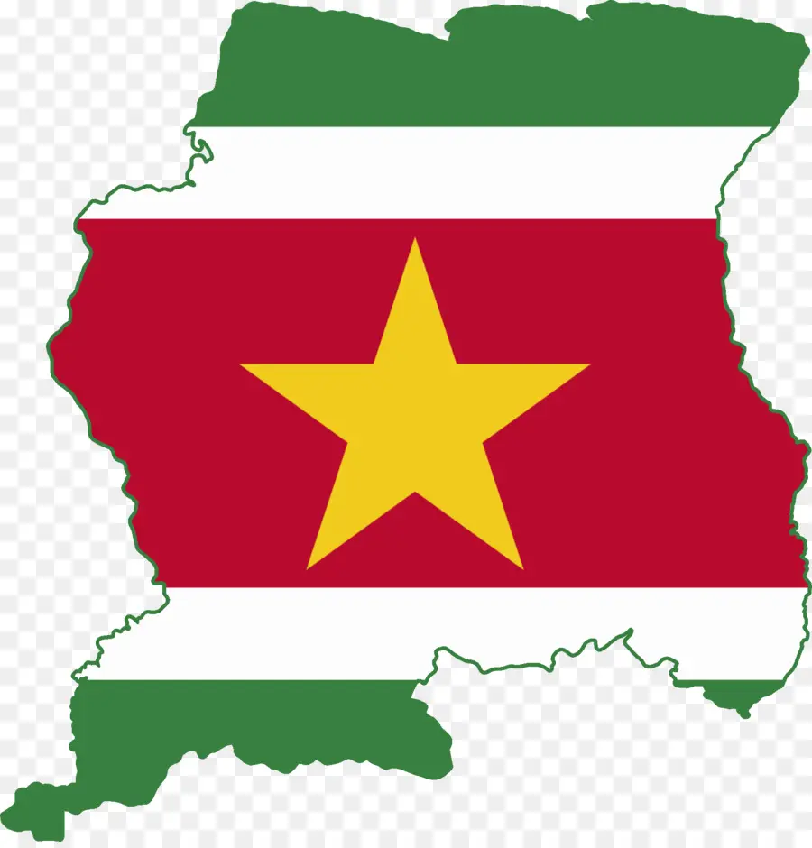 Suriname，Bandera De Surinam PNG