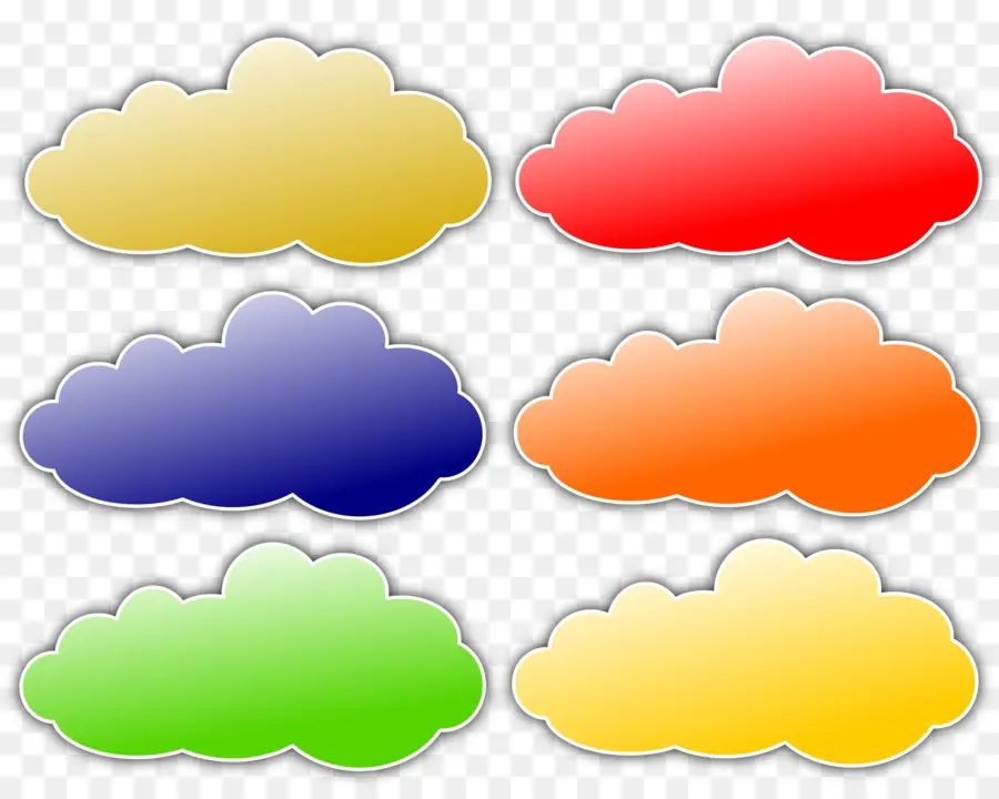 La Nube，Color PNG