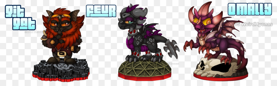 Skylanders Sobrealimentadores，Fan Art PNG