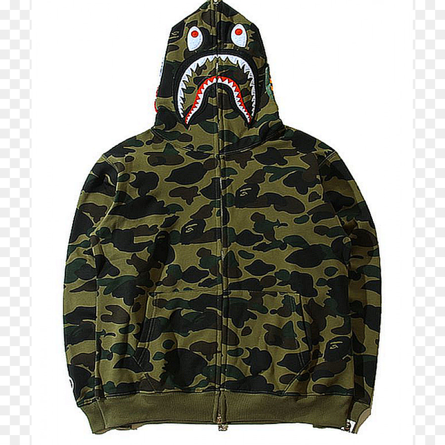 Sudadera Con Capucha，Bathing Ape PNG