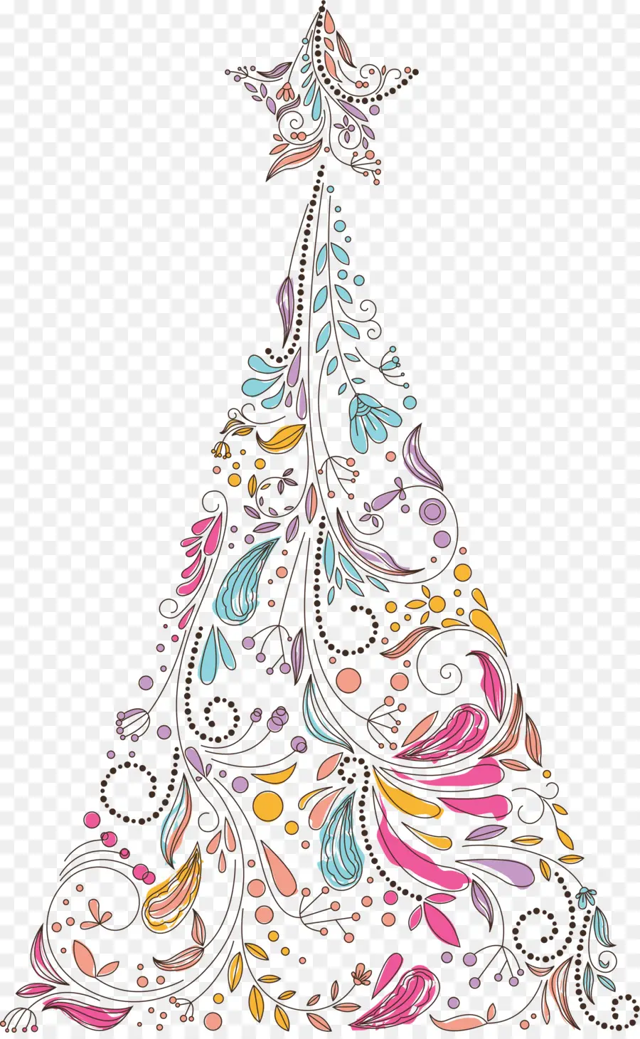 Árbol De Navidad，Decorativo PNG