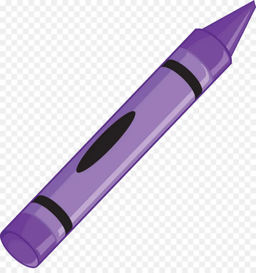 Crayón Morado，Dibujo PNG