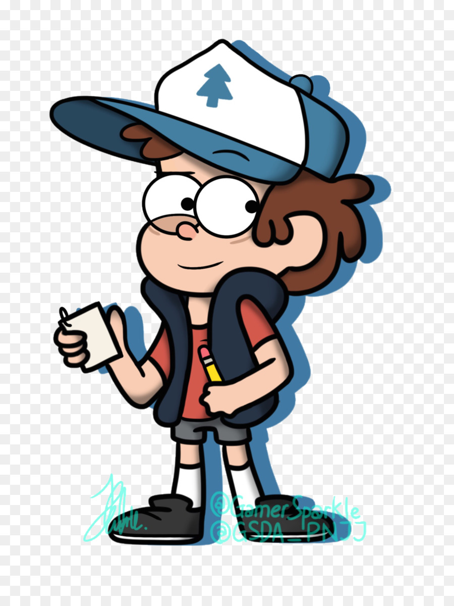 Dipper Pines，Dibujo PNG