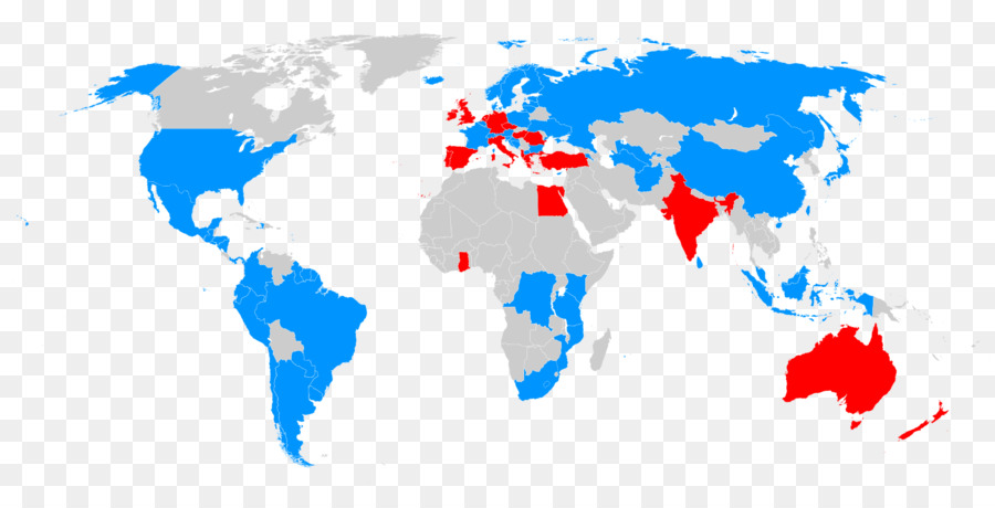 Mapa Mundial，Países PNG