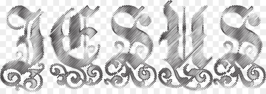 Monocromo，La Tipografía PNG