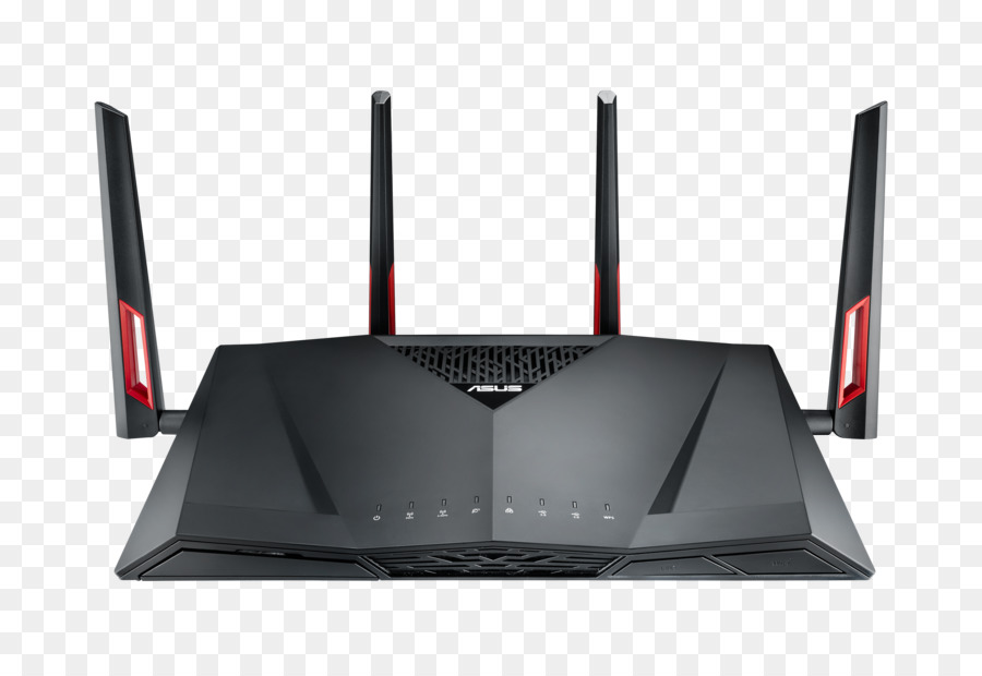 Wirelessac3100 Dual Band Gigabit Router Rtac88u，Router PNG