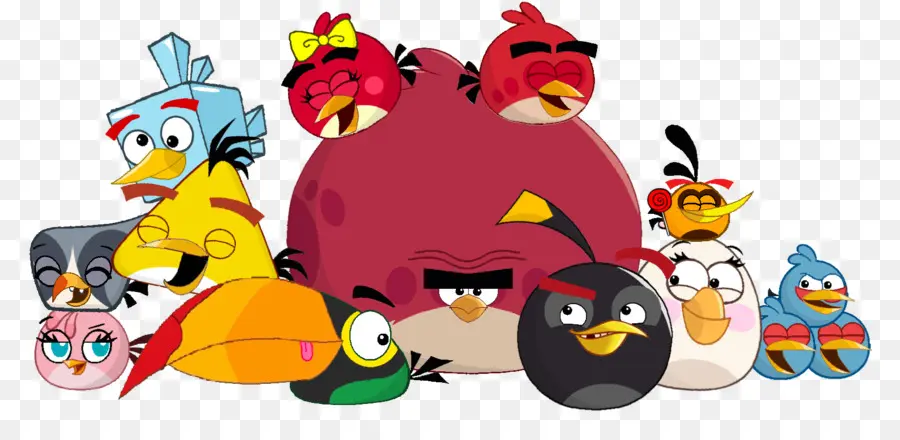 Angry Birds Stella，De Dibujos Animados PNG