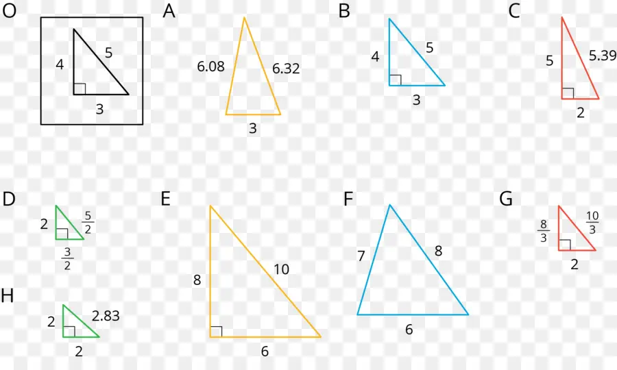 Triangulos，Matemáticas PNG