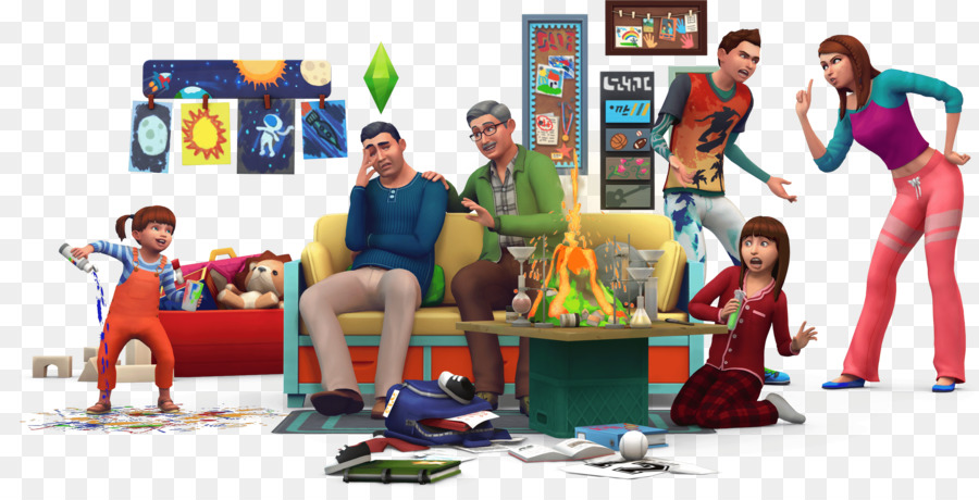 Sims 4 Paternidad，Sims PNG