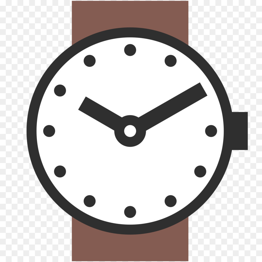 Reloj De Pulsera，Verde PNG