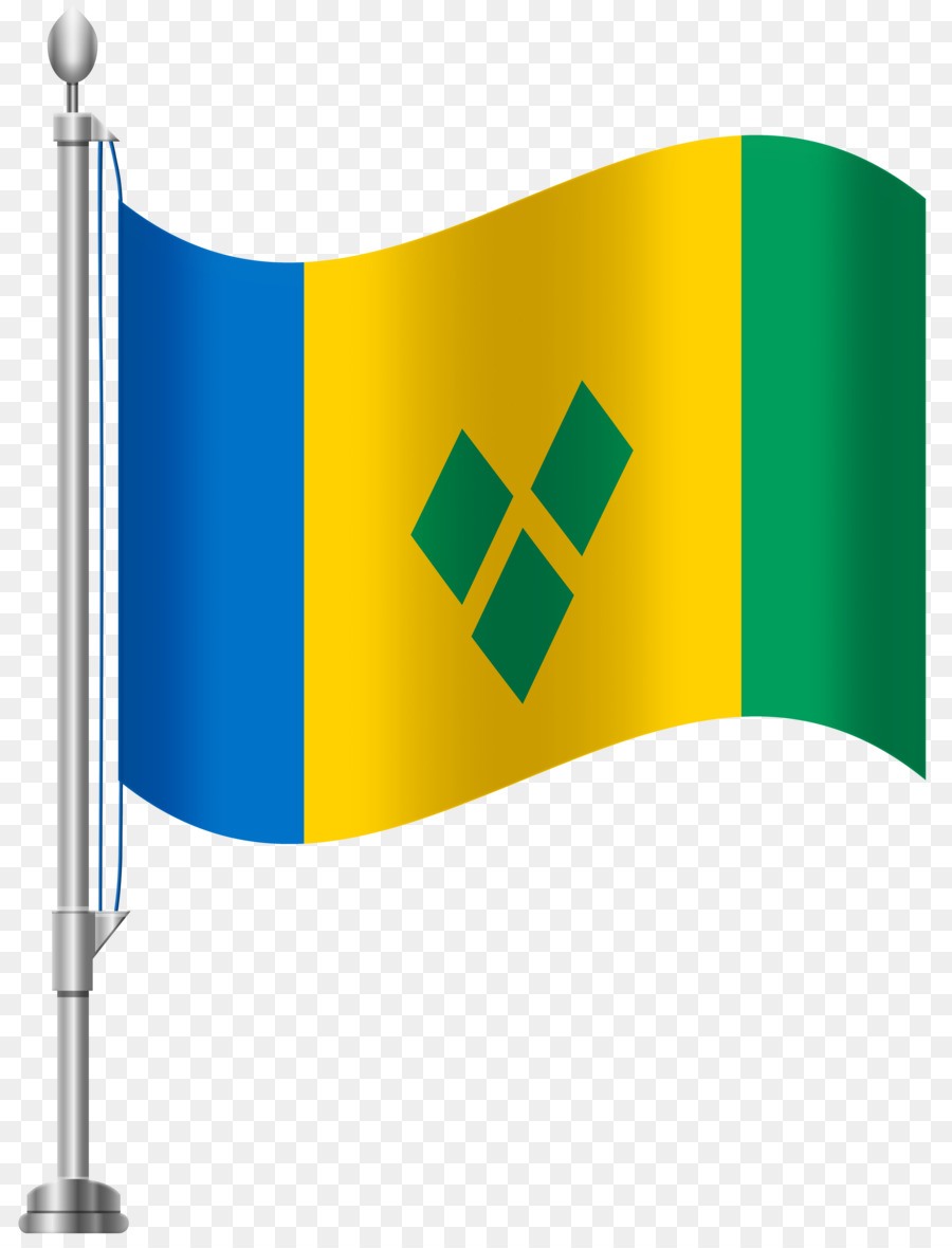 Bandera De San Vicente Y Las Granadinas，Azul PNG