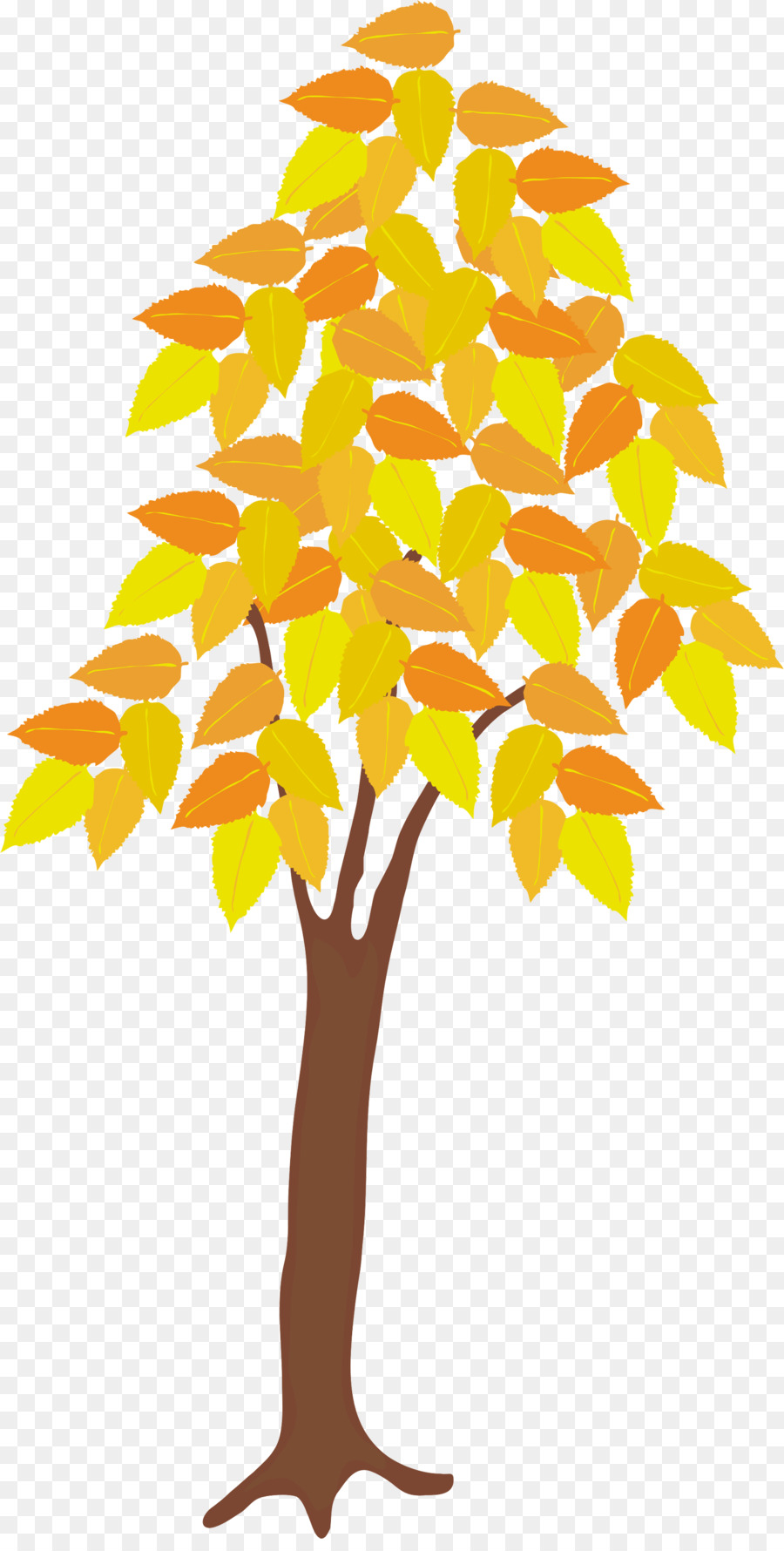 árbol De Otoño，Hojas PNG