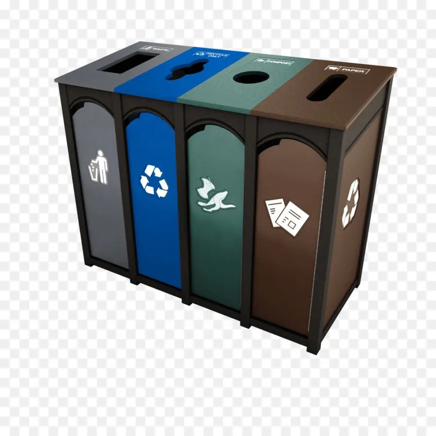 Contenedores De Reciclaje，Reciclaje PNG