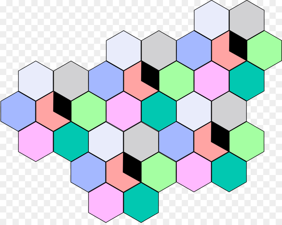 Patrón Hexagonal，Hexágono PNG