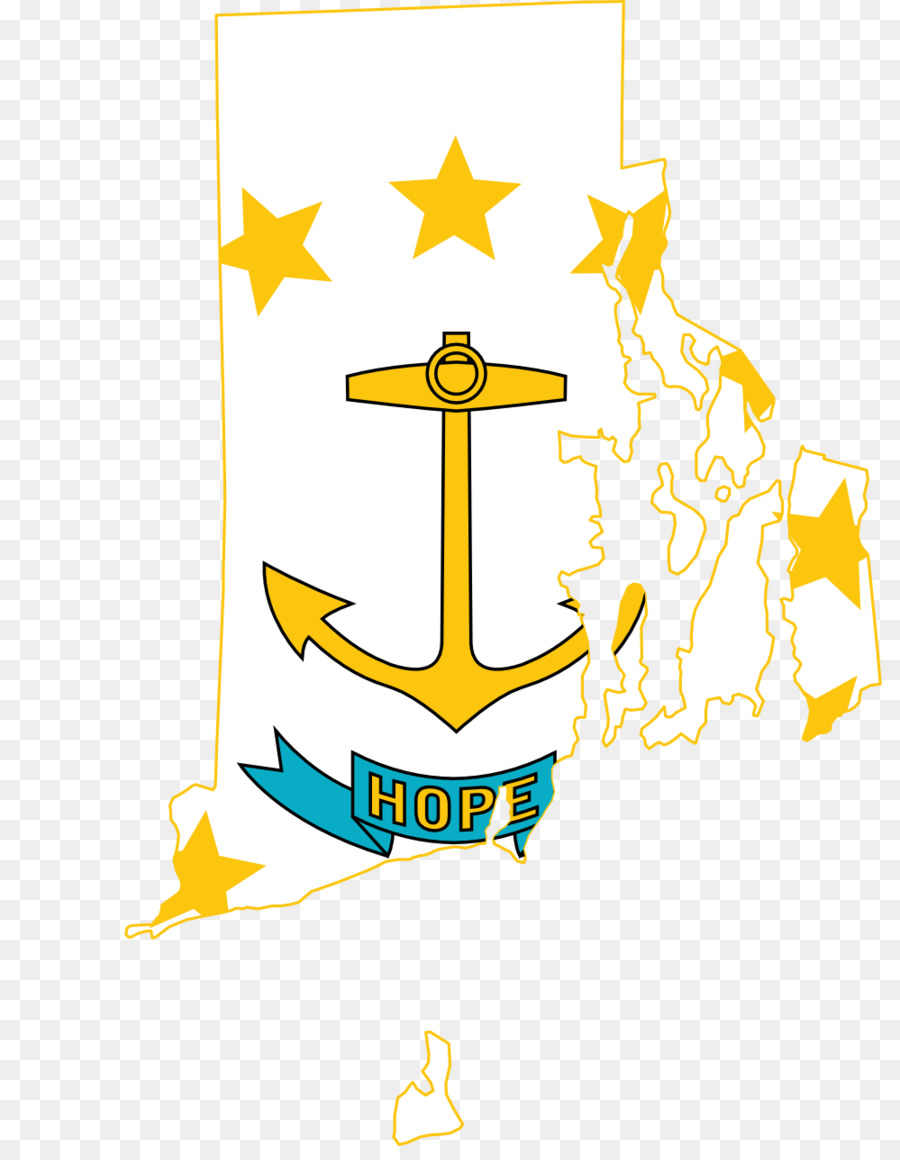 Rhode Island，Bandera Del Estado De Rhode Island PNG