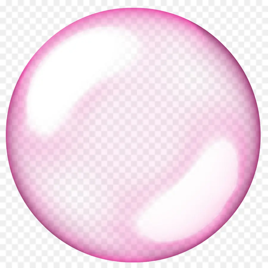 Burbuja Rosa，Transparente PNG