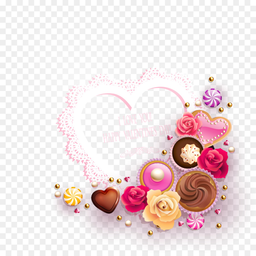 Corazón Y Dulces，Enamorado PNG