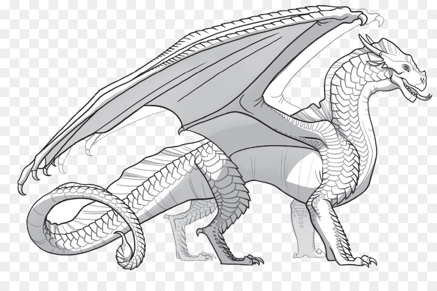 Dragón，Bosquejo PNG