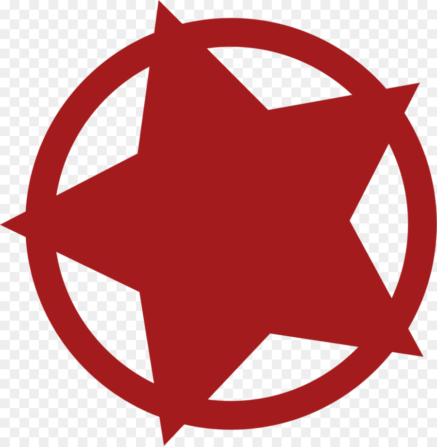 Estrella Roja，Círculo PNG