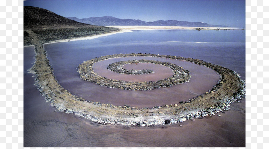 Espiral Jetty，Gran Lago Salado PNG