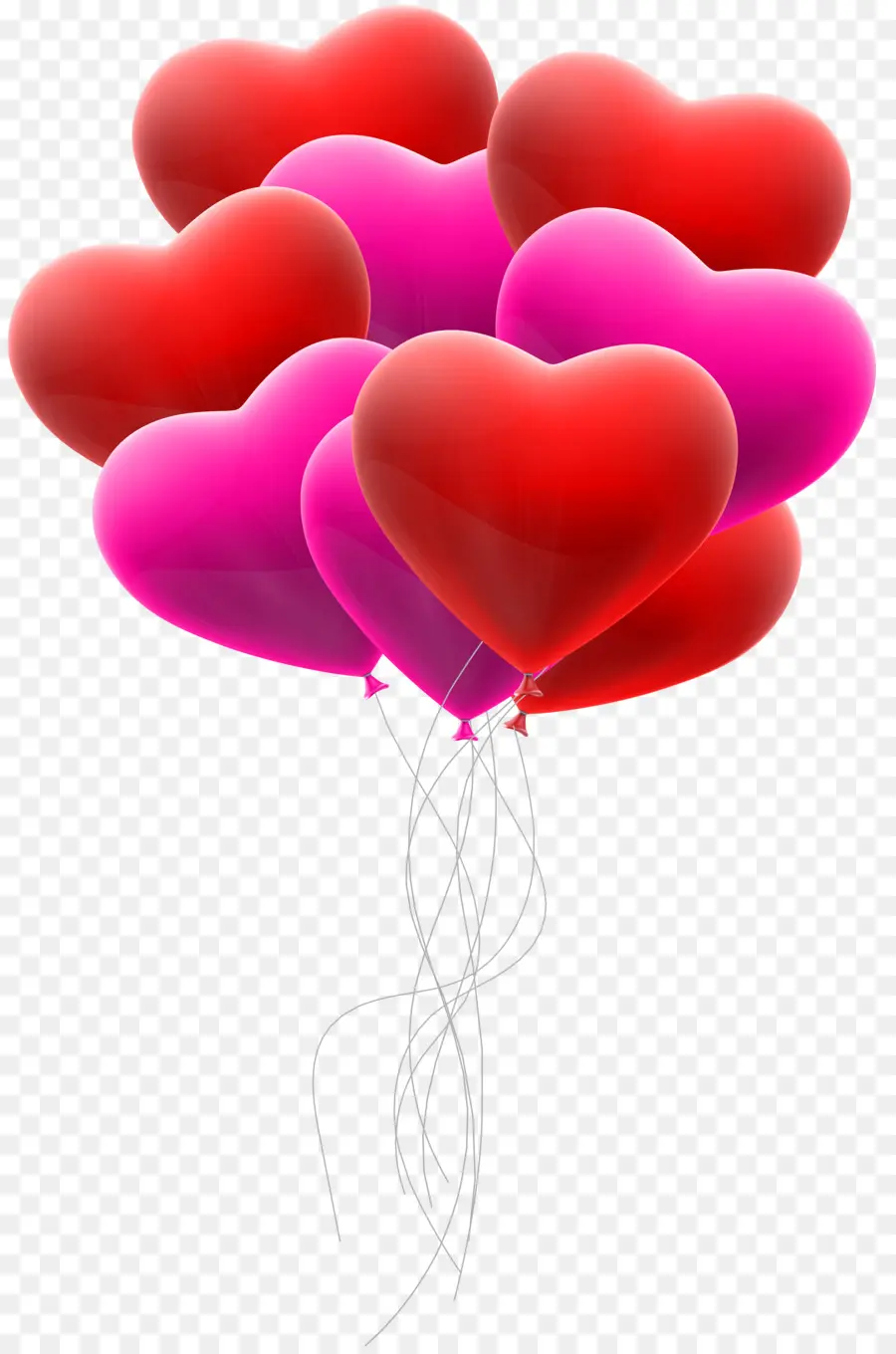 Globos De Corazon，Corazón PNG