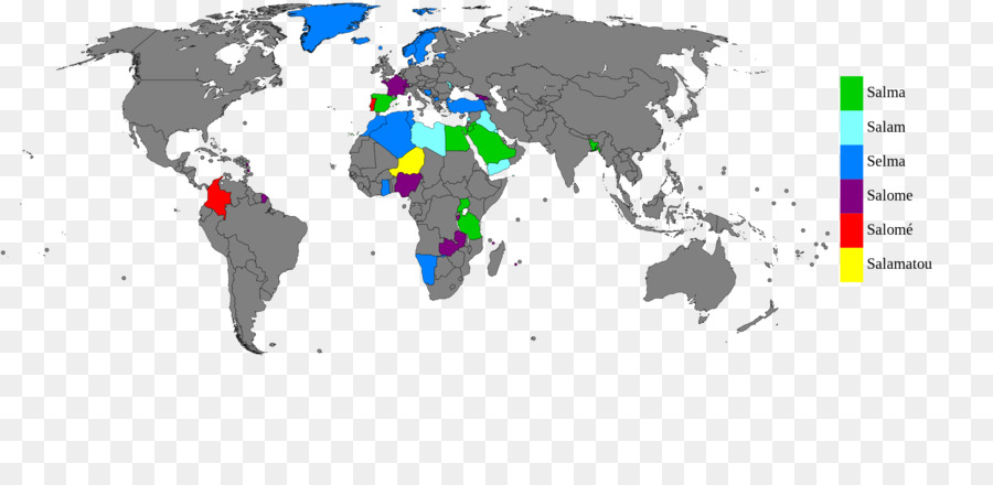 Mapa Mundial，Geografía PNG