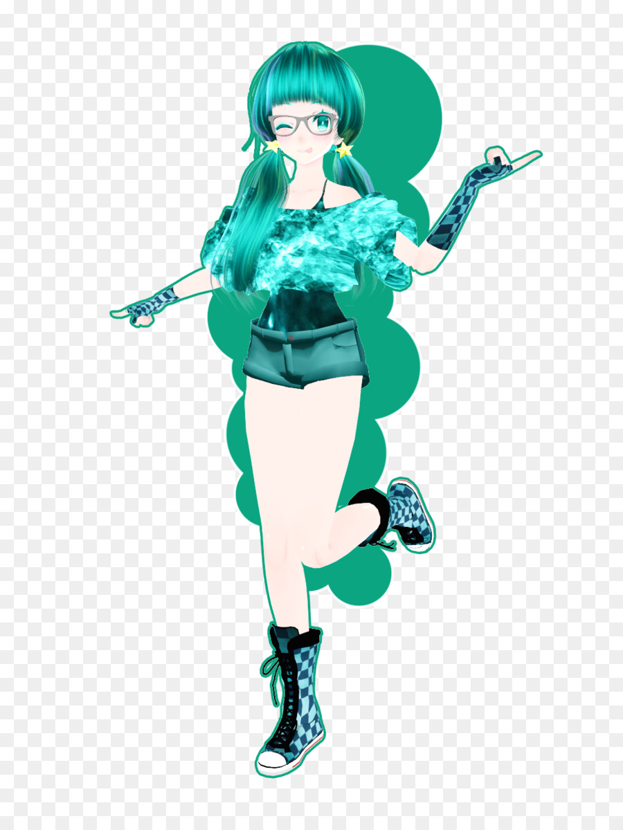 Hatsune Miku，La Moda PNG